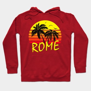 Rome Retro Sunset Hoodie